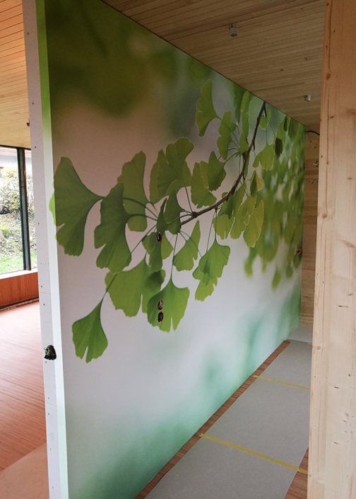 Tapeten im Naturmuster